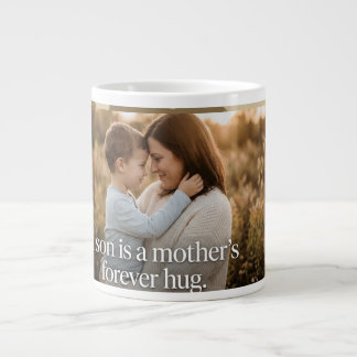 De Café Grande Caneca Abraço Eterno do Filho para a Mãe