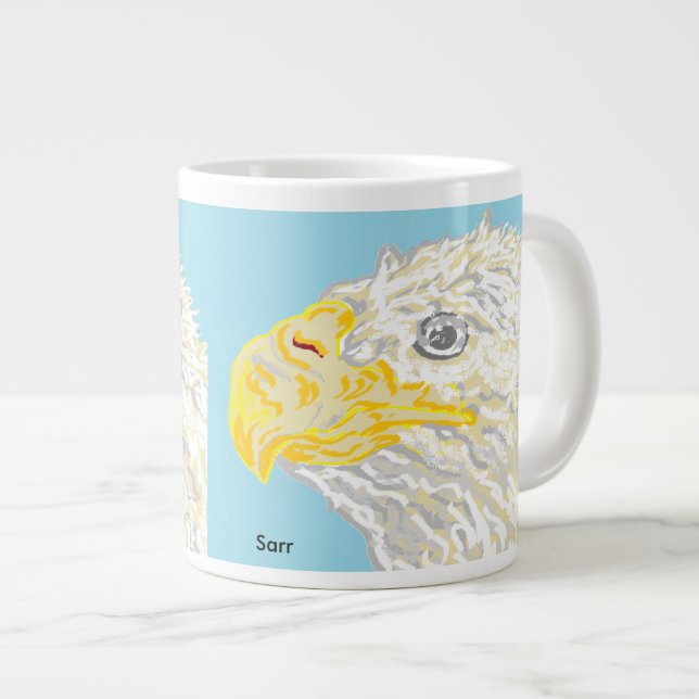 De Café Grande Caneca Águia (Frente Esquerda)