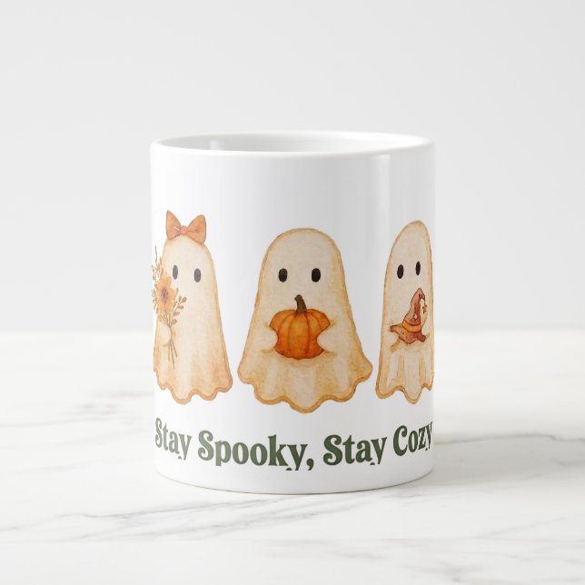 De Café Grande caneca assustadora  (Frente)