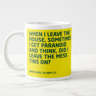 De Café Grande Caneca Big Mess