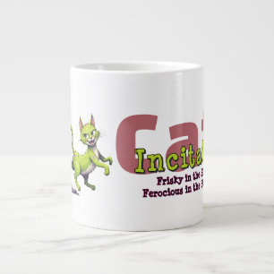 De Café Grande Caneca Chaos Cat 20oz – Incitata: Animada nas Folh
