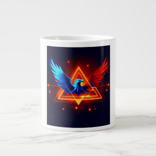 De Café Grande Caneca com águia