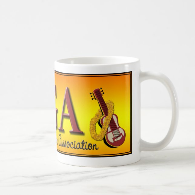 De Café Grande caneca com grande logotipo (Direita)
