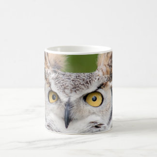 De Café Grande caneca da coruja Horned