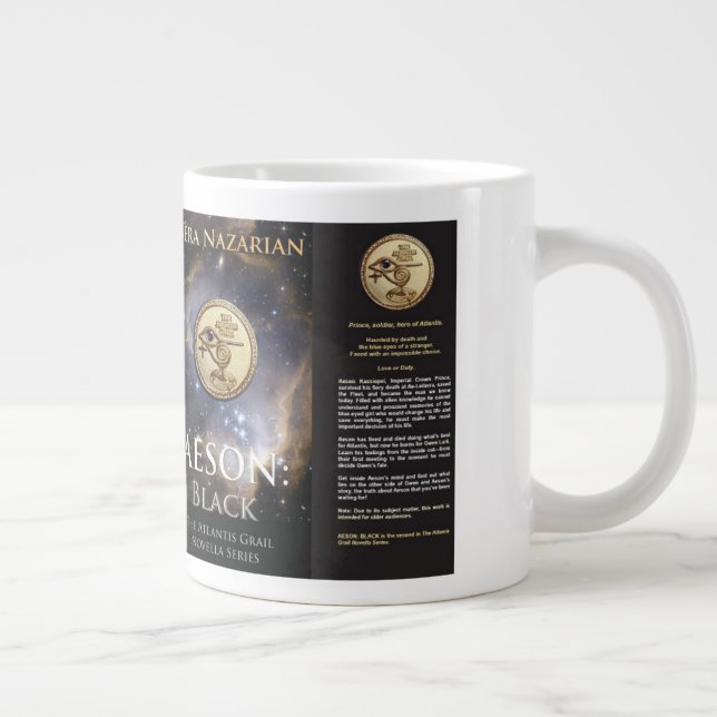 De Café Grande Caneca da Novela Aeson Black (Direita)