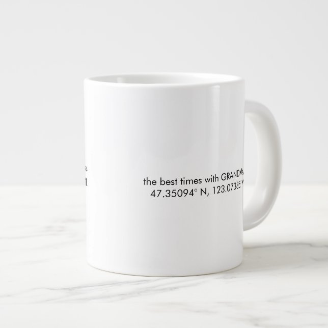 De Café Grande Caneca da VOVÓ (Frente Esquerda)
