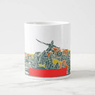 De Café Grande Caneca dedicada às revoluções globais