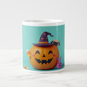 De Café Grande Caneca do Halloween