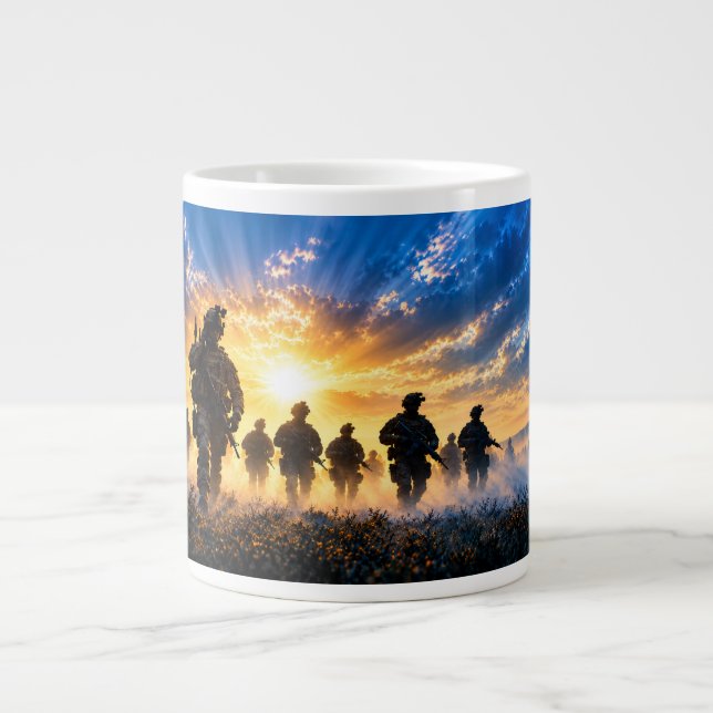 De Café Grande Caneca do Herói (Frente)