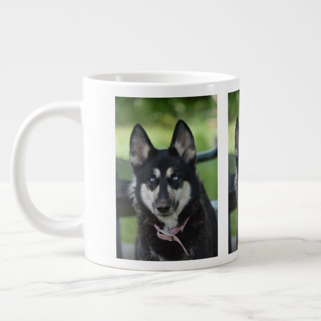 De Café Grande Caneca do Husky (Esquerda)