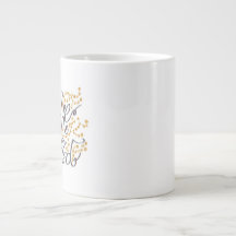 caneca do mundo, deitada pela direita