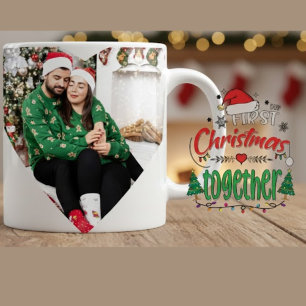 De Café Grande Caneca do Primeiro Natal Juntos 2025