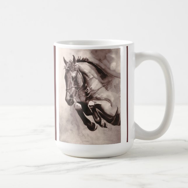 De Café Grande caneca do Sepia (Direita)