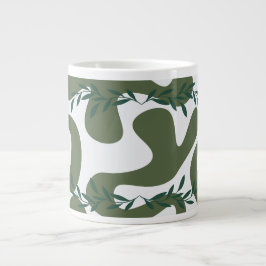 De Café Grande Caneca elegante