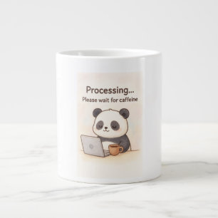 De Café Grande Caneca engraçada