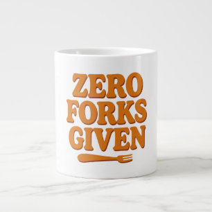De Café Grande Caneca Engraçada Vintage Zero Garfos Dados