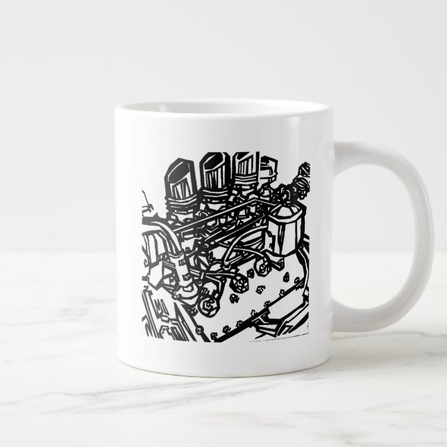 De Café Grande Caneca Especial (Direita)