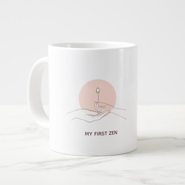 De Café Grande Caneca Especial (Frente Esquerda)