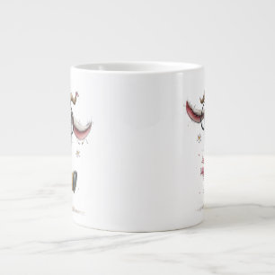 De Café Grande Caneca Especial Cabra Caprichosa com Óculos