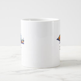 De Café Grande Caneca Especial Caracol Foguete