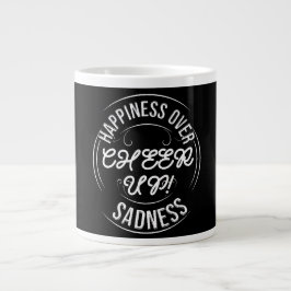 DE CAFÉ GRANDE CANECA ESPECIAL ESCOLHA FELIZ ALEGRAR A COZINHA