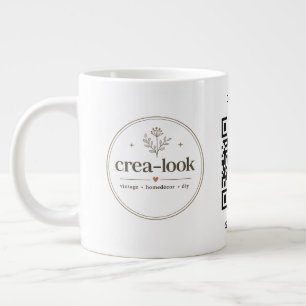 De Café Grande caneca especialidade código qr da empresa
