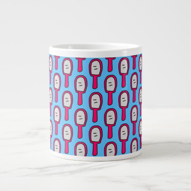 De Café Grande Caneca espelho (Frente)