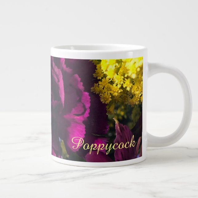 De Café Grande Caneca Flor Atrevida (Direita)