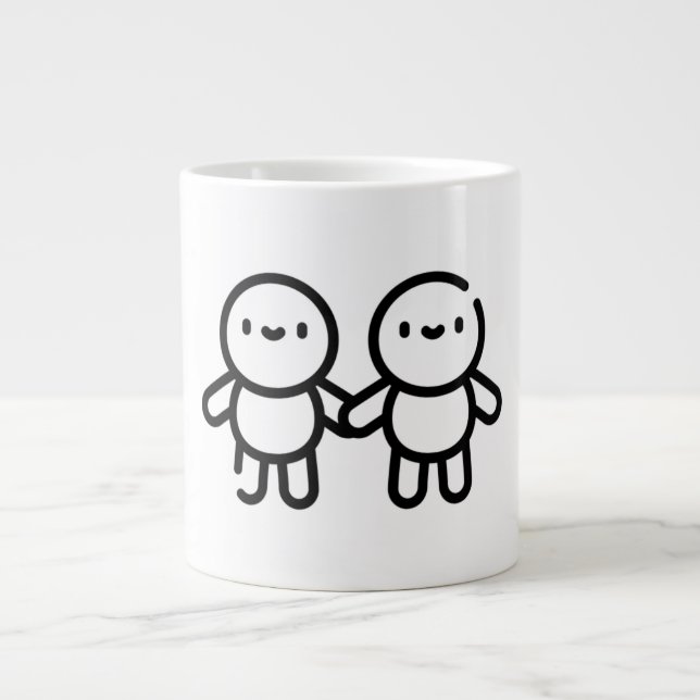 De Café Grande Caneca Gigante (Frente)