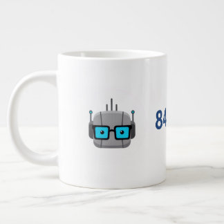 De Café Grande Caneca Gigante AI Nerd: Alimente Seu Código com 84