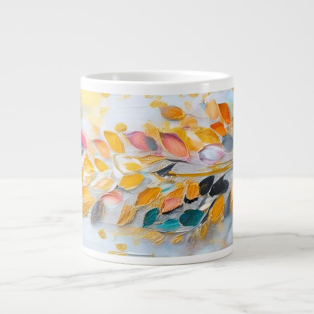 De Café Grande Caneca Gigante DigAI Golden Tree (Frente)