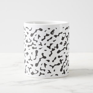 De Café Grande Caneca Gigante Doodle Polka