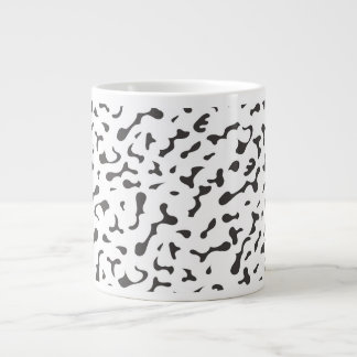 De Café Grande Caneca Gigante Doodle Polka