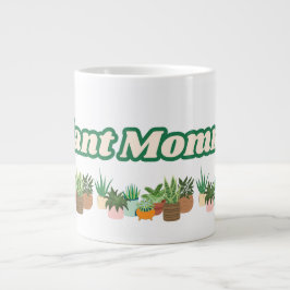 De Café Grande Caneca Gigante Mamãe das Plantas