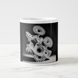 De Café Grande Caneca Jumbo, 20oz (Coral Shell-4)