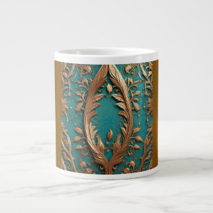 De Café Grande Caneca Jumbo, 20oz (Elegância-8)