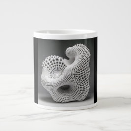 De Café Grande Caneca Jumbo, 590ml  (Coral Shell)