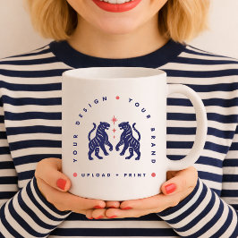 De Café Grande Caneca Jumbo 600ml Personalizada | Envie seu Desig