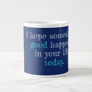 De Café Grande Caneca Jumbo Algo Bom