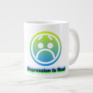 De Café Grande Caneca Jumbo da Depressão