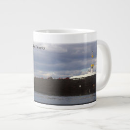 De Café Grande Caneca jumbo da integridade americana