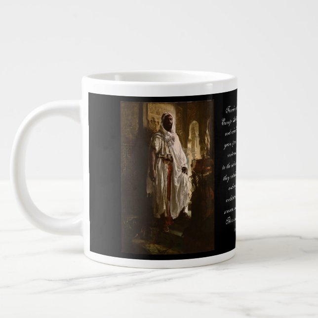 De Café Grande Caneca Jumbo Especialidade do Chefe Mourisco* (Esquerda)