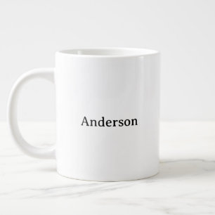 De Café Grande Caneca Jumbo Negócios Profissionais Simples