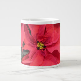 De Café Grande Caneca Jumbo Poinsettia