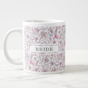 De Café Grande Caneca Jumbo Romântica com Poema - Presente Versát