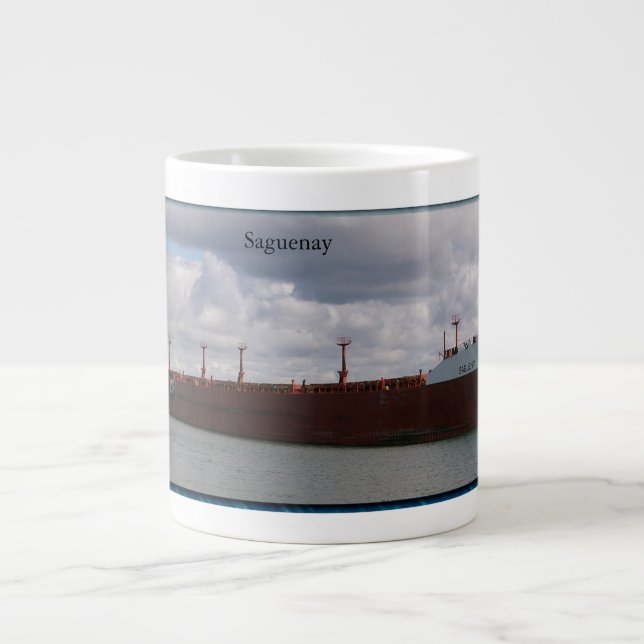 De Café Grande Caneca Jumbo Saguenay (Frente)