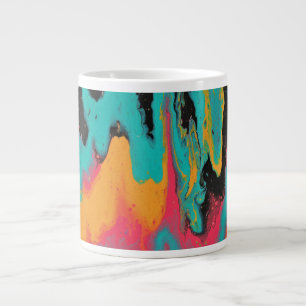 De Café Grande Caneca La Fiesta 2 Crazy Colorful Cool