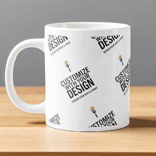 De Café Grande Caneca Minimalista Personalizada Com Marca Da Empr