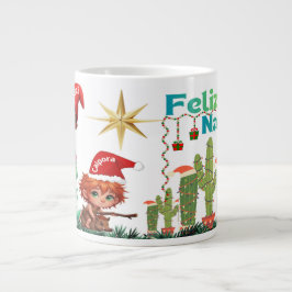 De Café Grande Caneca Natalina Clássica