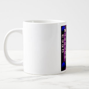 De Café Grande Caneca Nerd Warrior 